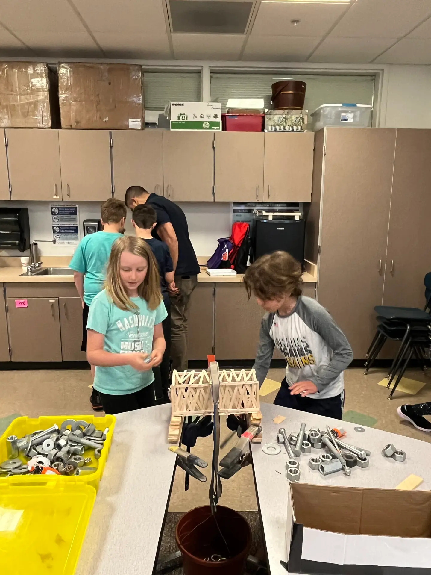 Students & Bridge IV